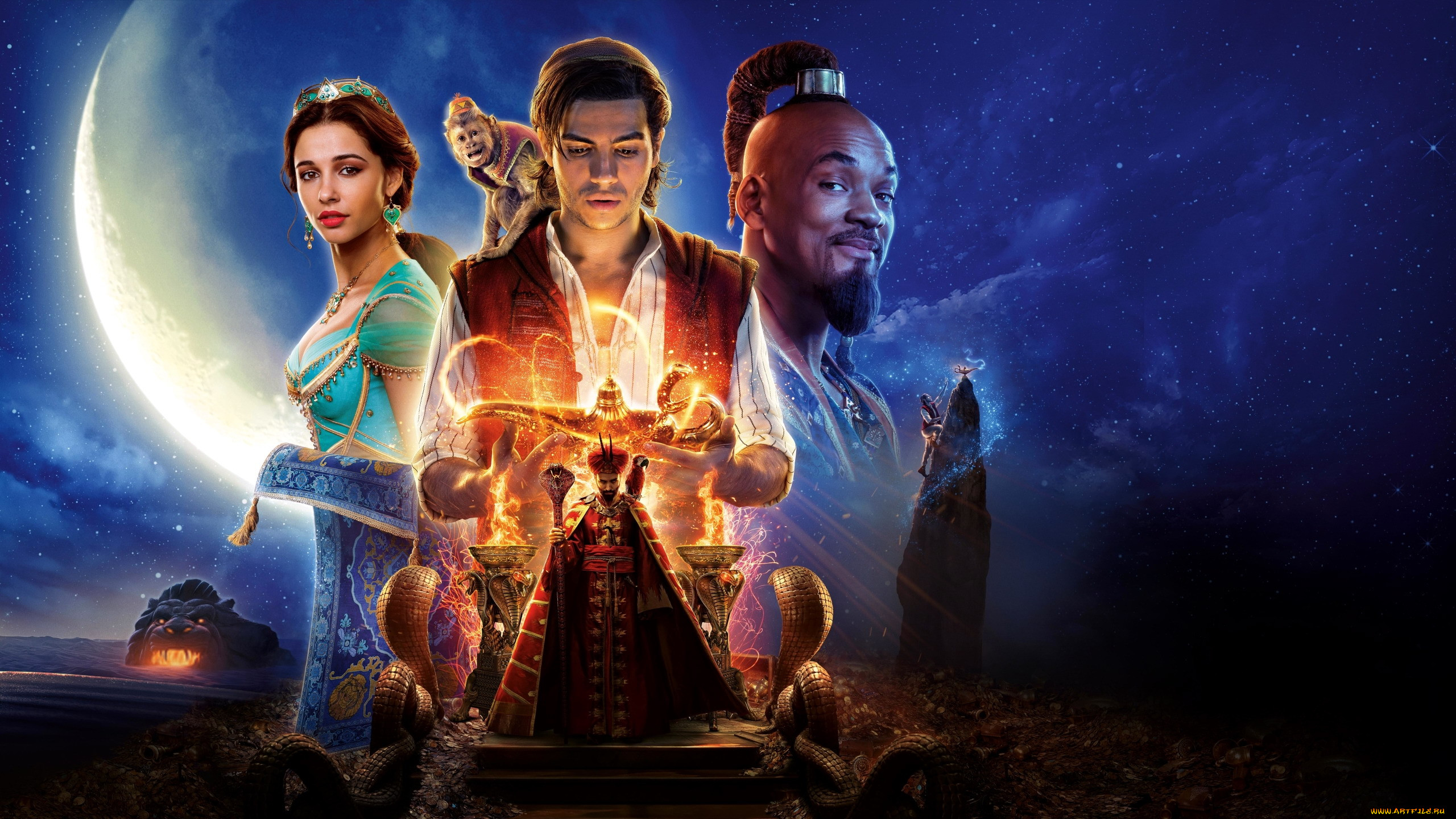 Обои Кино Фильмы Aladdin, обои для рабочего стола, фотографии кино фильмы,  aladdin, коллаж Обои для рабочего стола, скачать обои картинки заставки на  рабочий стол.